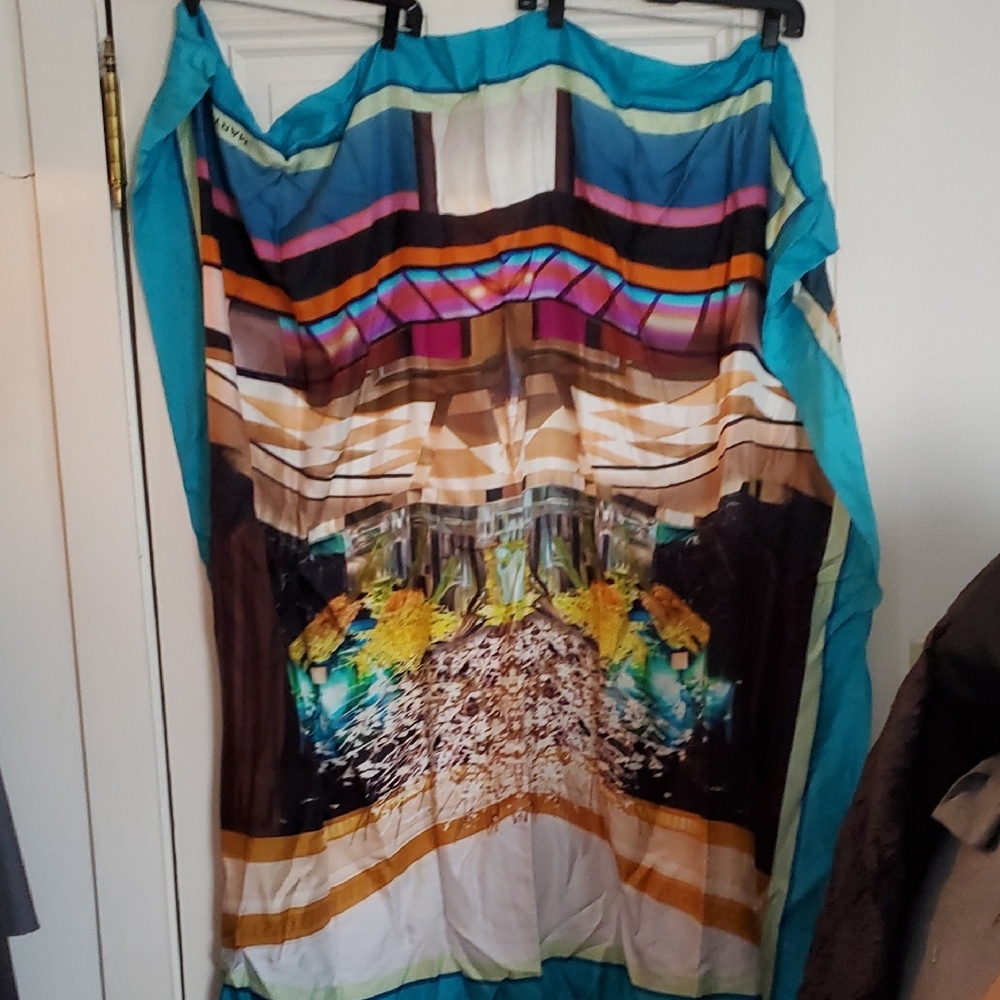 Nwot Oversized Multicolor Women's Scarf
